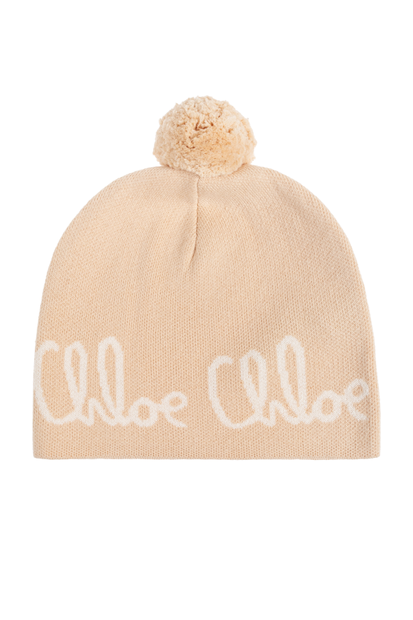 Cap with logo od Chloé Kids