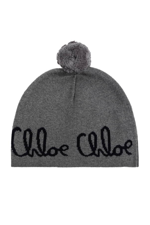 Cap with logo od Chloé Kids