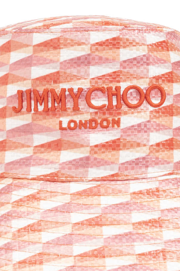 Jimmy Choo Wzorzysty kapelusz ‘Catalie’