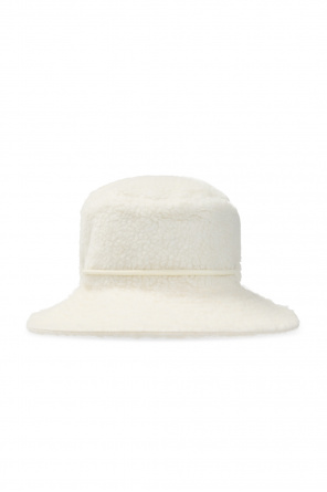 Khrisjoy Faux fur hat with logo