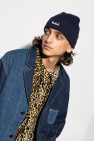 Woolrich NAVY BLUE Hat with logo