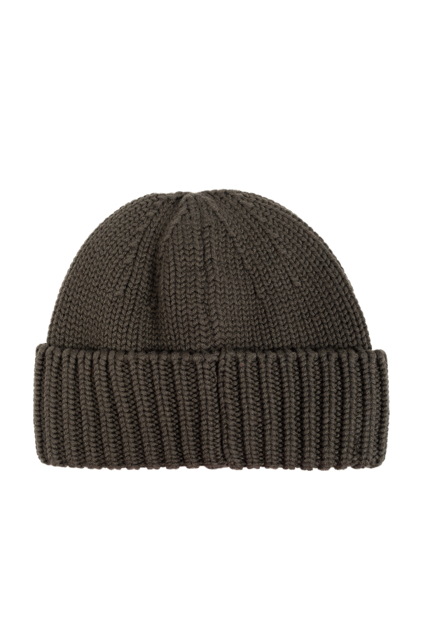 Woolrich Wełniana czapka z logo