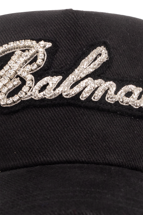 balmain cold-shoulder Baseball cap