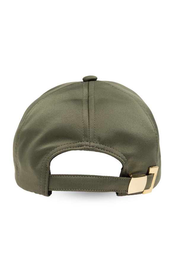 Balmain Satin baseball cap