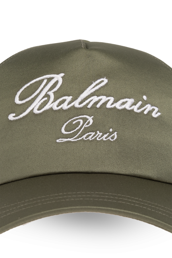 Balmain Satin baseball cap