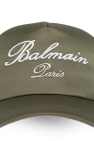 Balmain Satin baseball cap