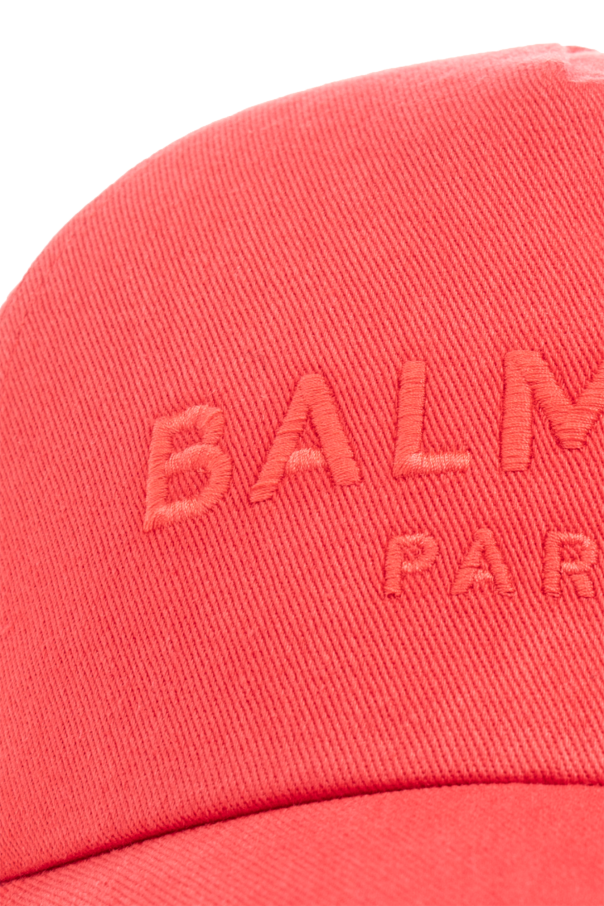 Balmain monogram-print Baseball cap with logo