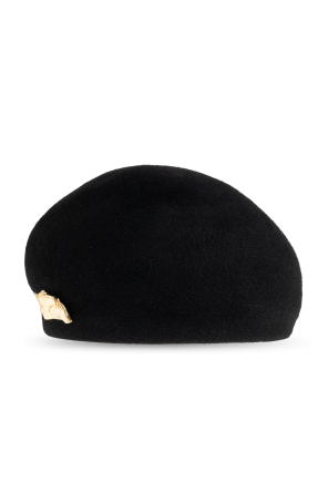 Rabbit fur beret