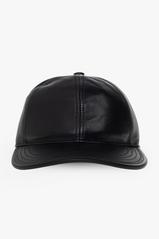 Coach Leather baseball cap