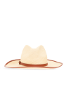 Chloé cream Straw hat