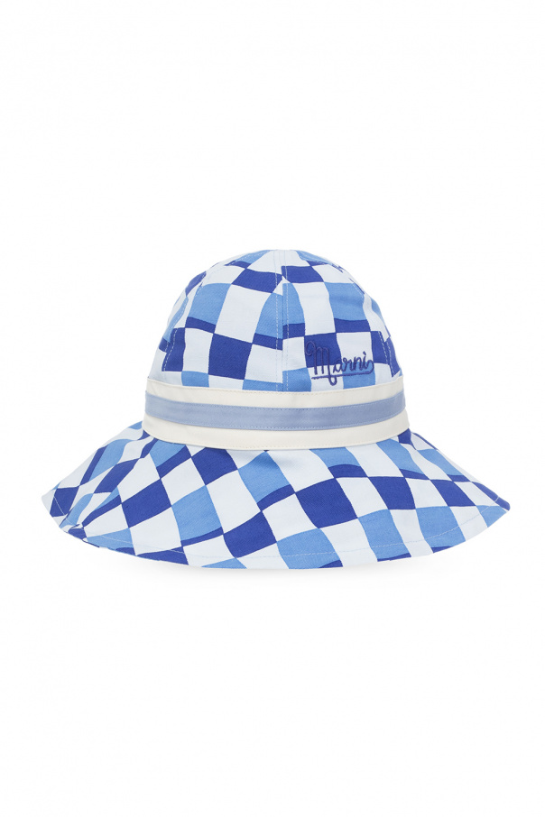 Marni DG logo flat cap