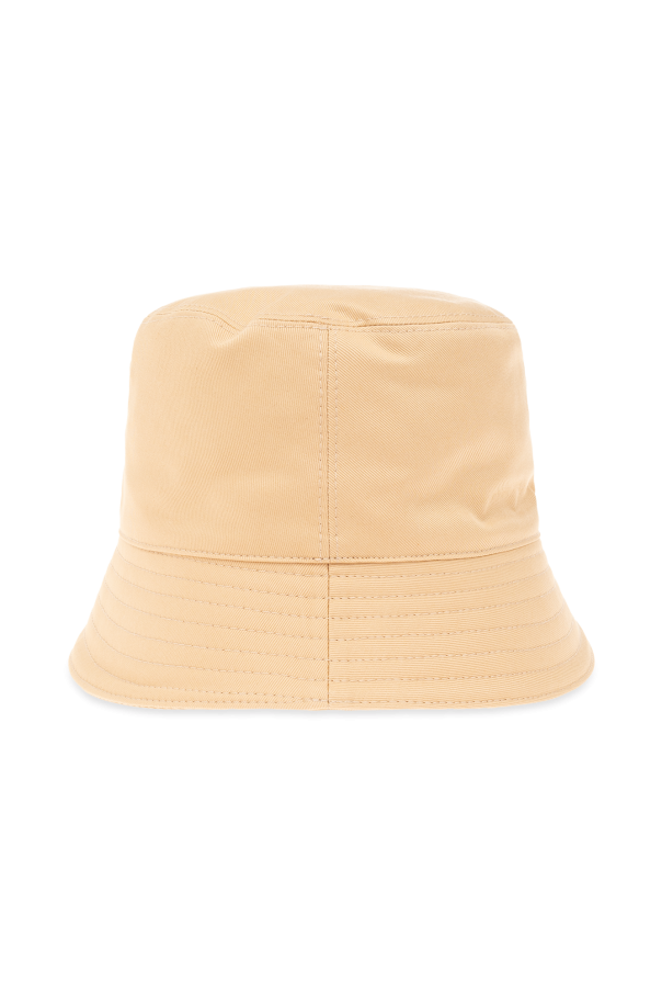 Marni Men's Huk Scaled Logo Stretch Trucker Flexfit Hat