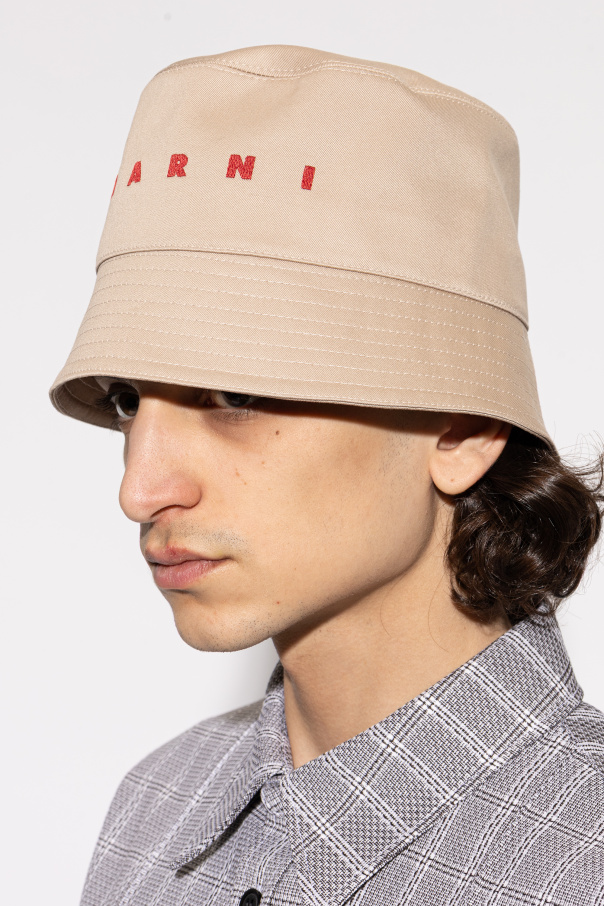 Marni Hat with embroidered logo