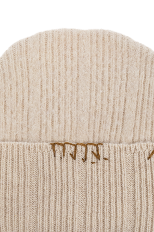 Marni Wool beanie with stitching
