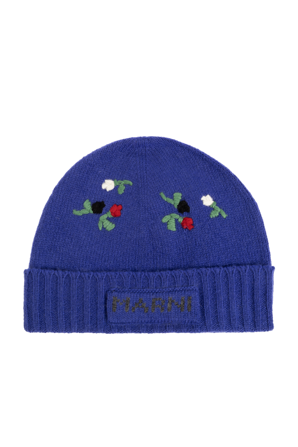 Cap with embroidery od Marni