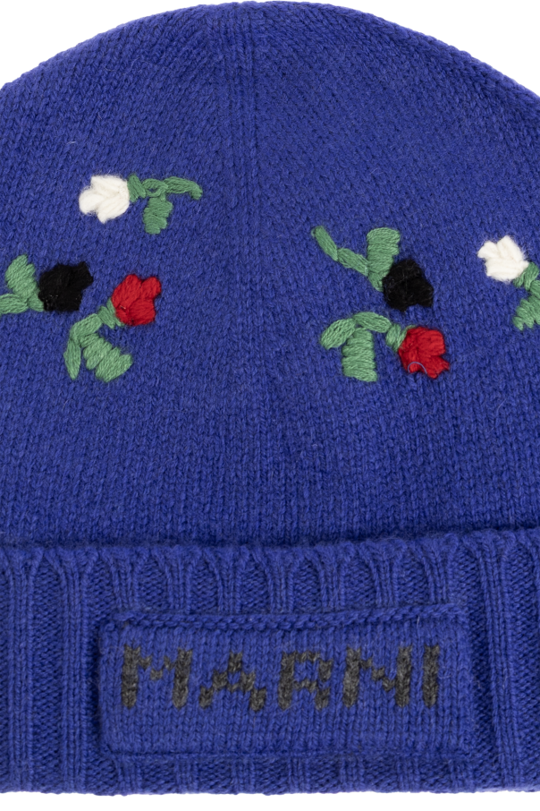 Marni Cap with embroidery