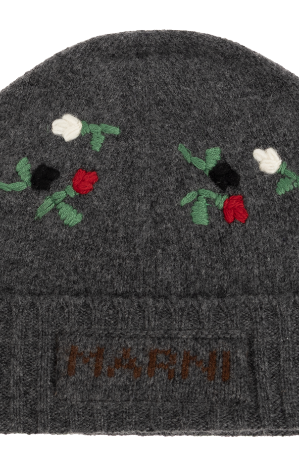 Marni Embroidered cap