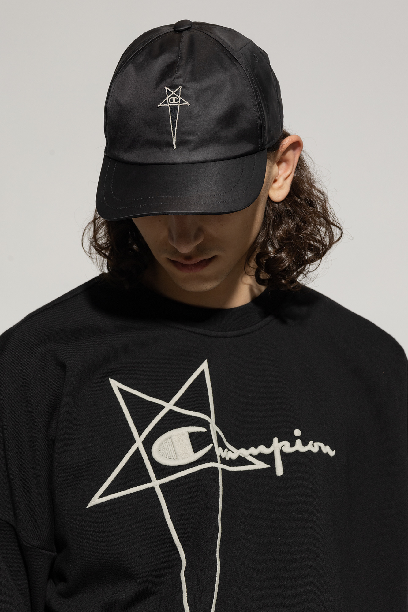 RICK Rick Owens Champion キャップ OWENS x CHAMPION Baseball Cap O 
