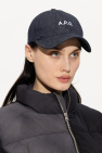 A.P.C. NAVY BLUE ‘Charlie’ denim baseball cap