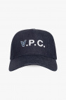 Six-panel baseball cap with curved brim and sliding adjustable closure