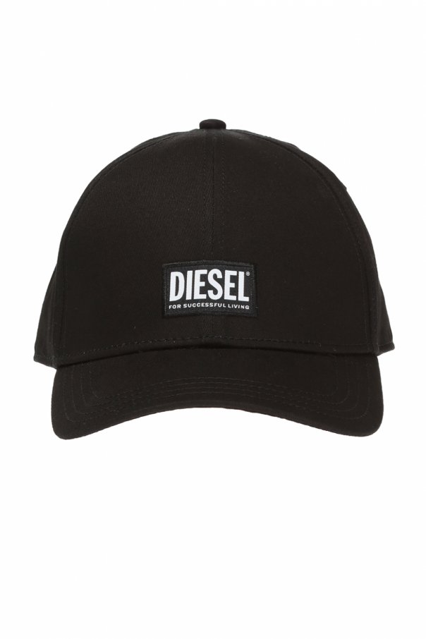 Diesel 'CORRY' Branded baseball cap