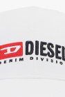 Diesel WHITE 'Corry-Div' baseball cap