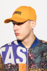 Diesel ORANGE ‘CORRY-DIV’ baseball cap