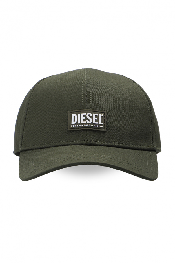 Diesel Logo-patched baseball cap