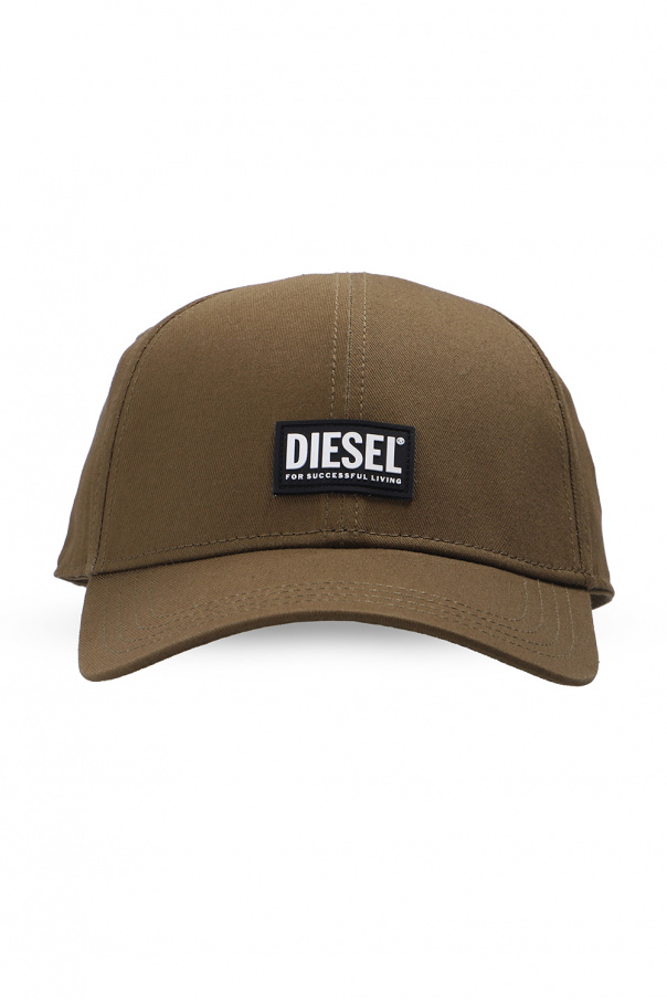 Diesel Logo-patched baseball cap