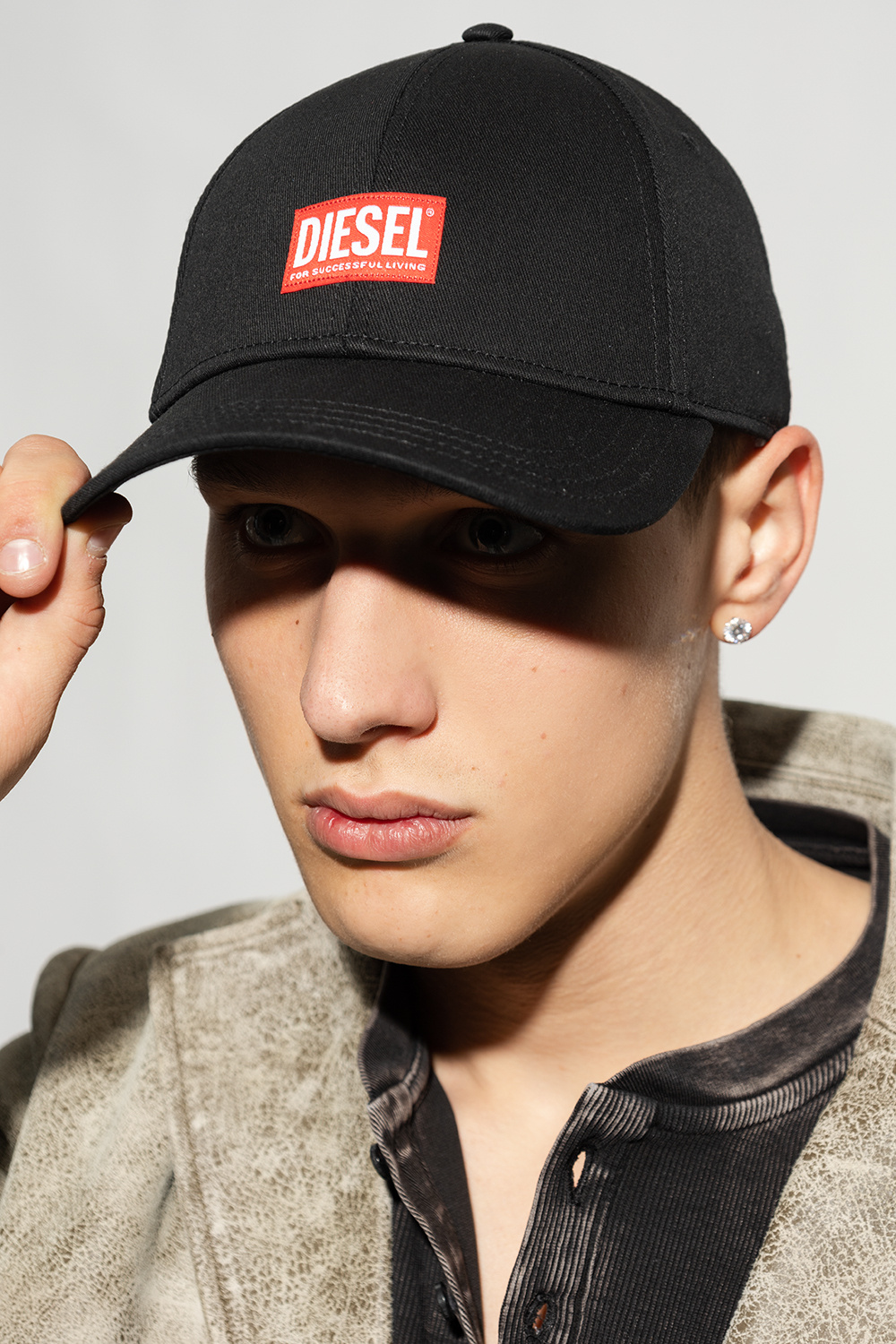 Diesel ‘CORRY-JACQ’ baseball cap