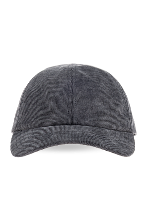 Corduroy baseball cap