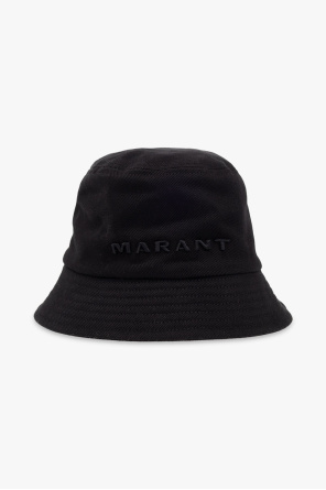 ‘haley’ bucket hat with logo od MARANT
