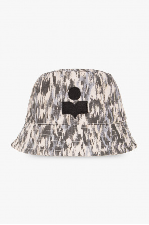 ‘haleyh’ patterned bucket hat od Isabel Marant