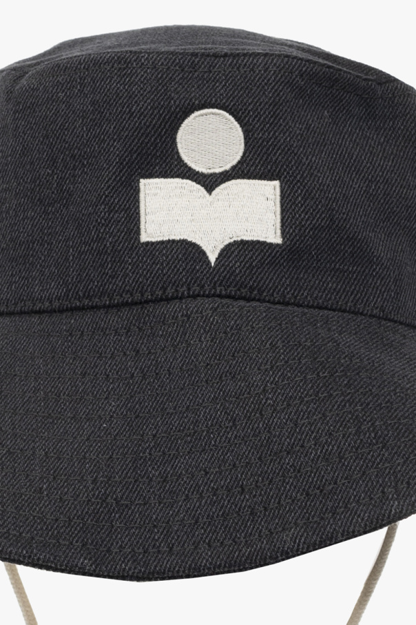 Isabel Marant ‘Haley’ bucket hat with logo