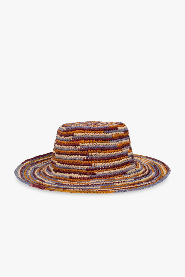 Isabel Marant ‘Tulum’ raffia amp hat
