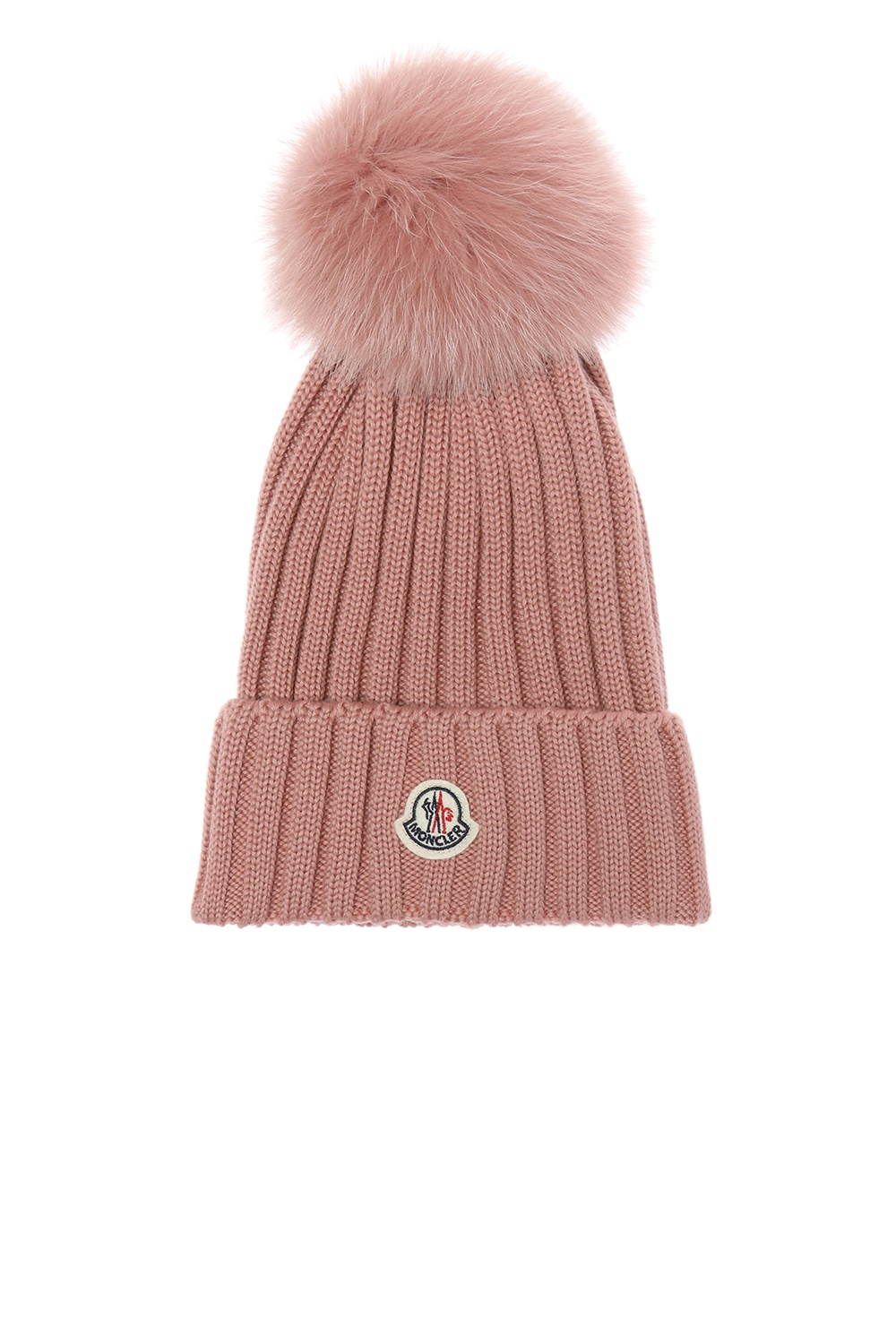 moncler pink hat