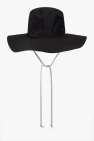 Rick Owens DRKSHDW BLACK Hat with tie detail