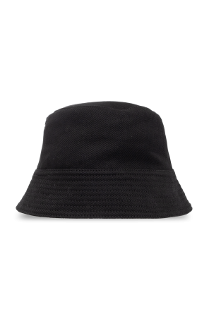 Bucket hat with pocket od Z Zegna lightweight zip-up jacket