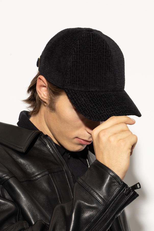 balmain wool Baseball Cap