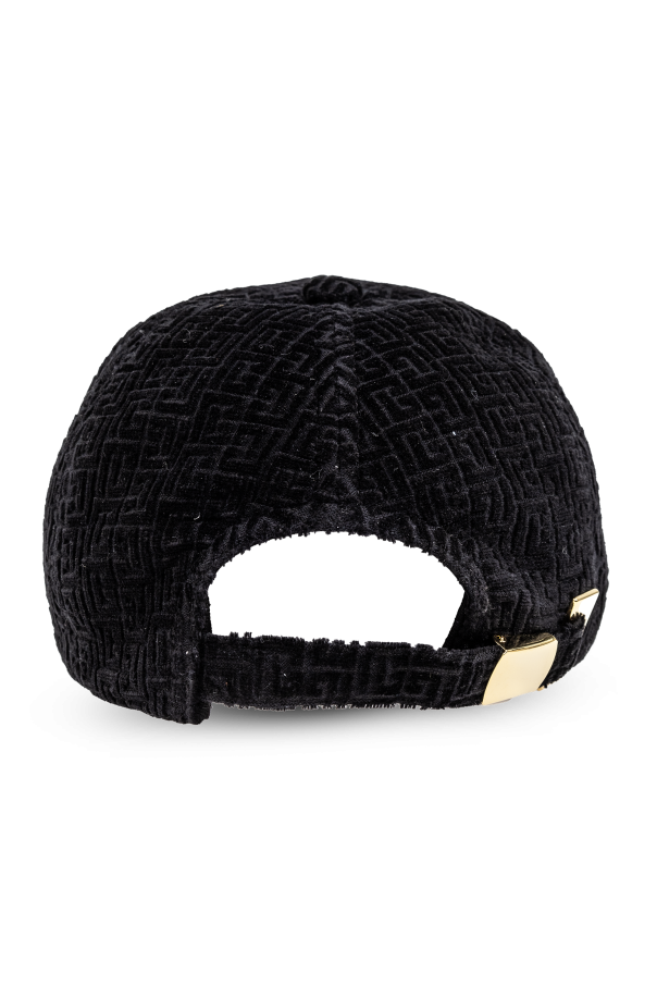 balmain wool Baseball Cap