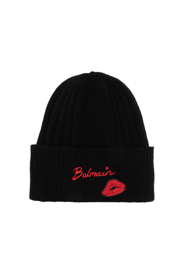 Balmain Cap with embroidered logo