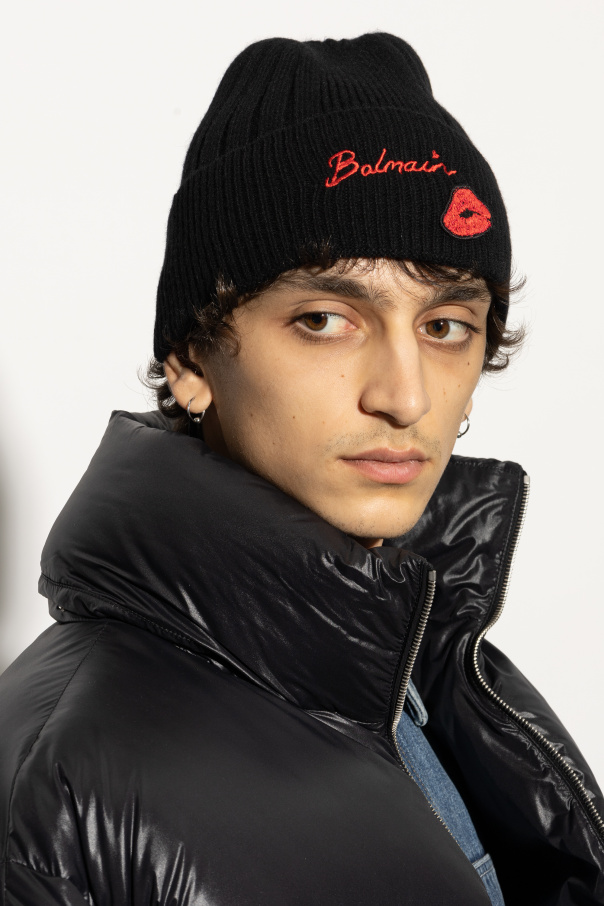 Balmain Cap with embroidered logo