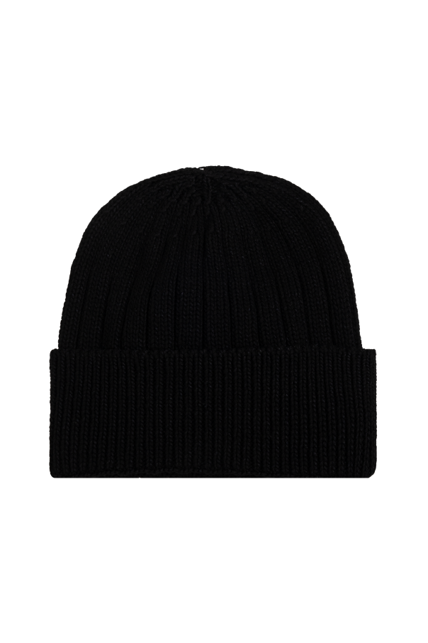 Balmain Wool hat with logo patch