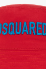 Dsquared2 Kids RED Bucket hat with logo