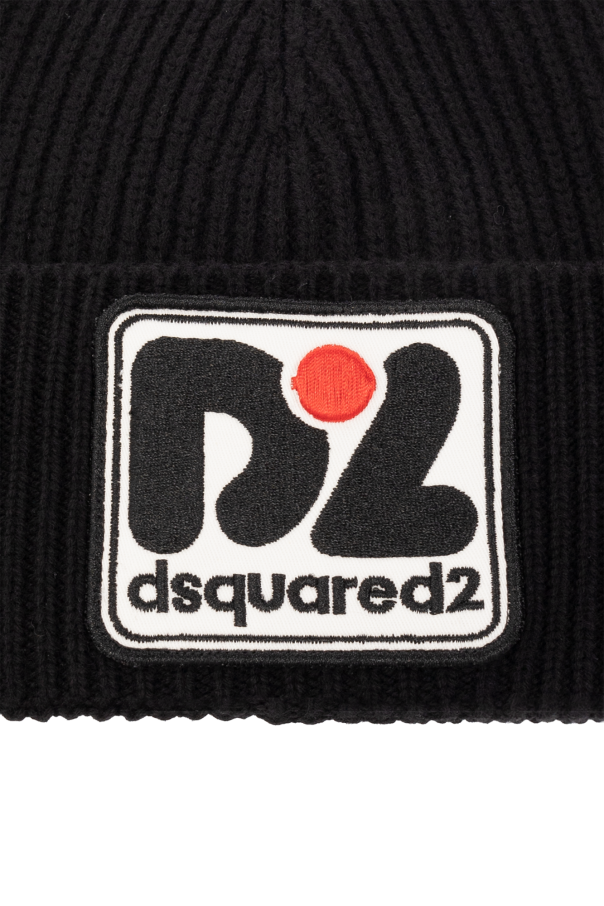 Dsquared2 Kids Czapka z naszywką z logo