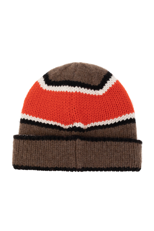 Dsquared2 Kids Wool beanie with logo