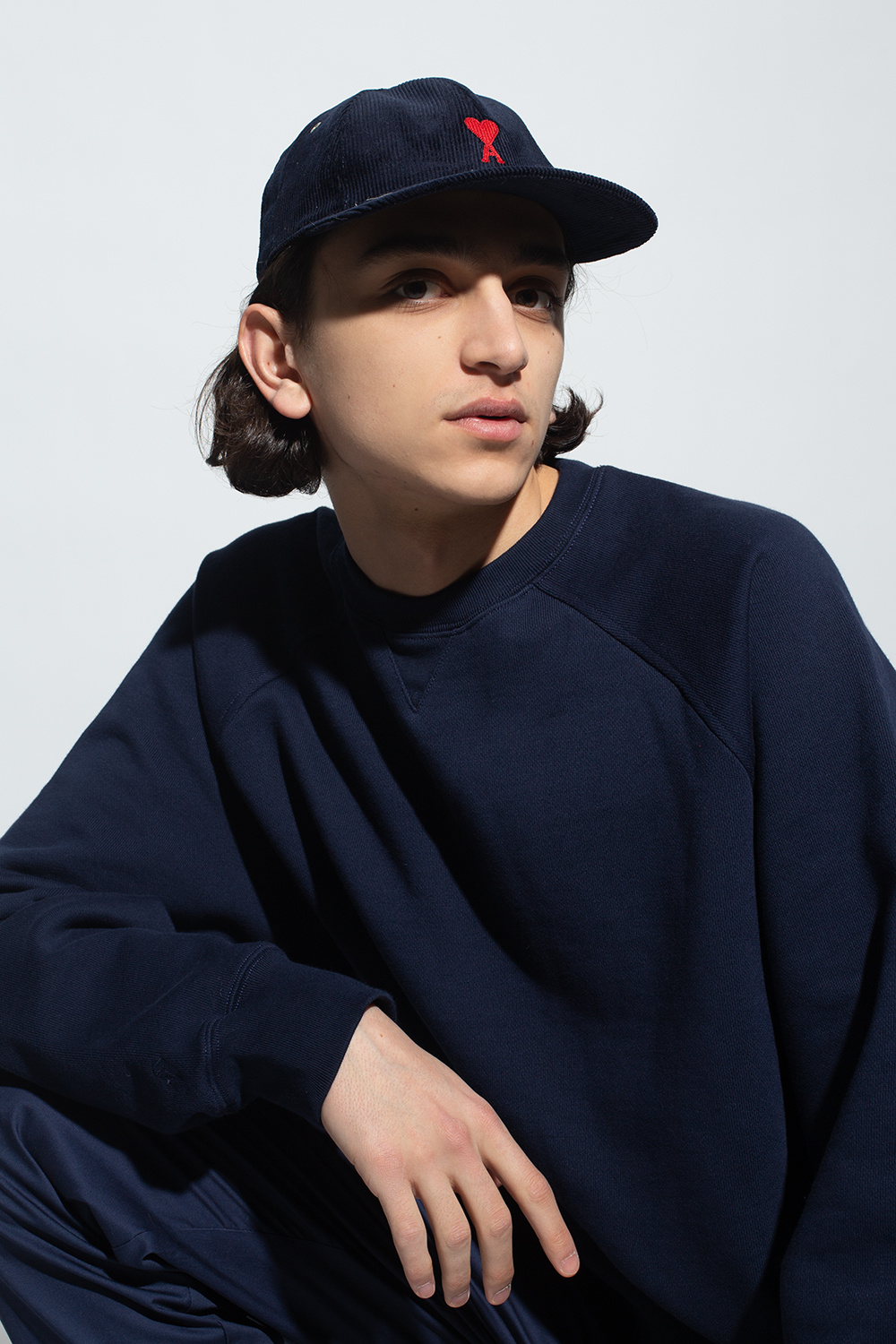 Ami Alexandre Mattiussi Corduroy baseball cap