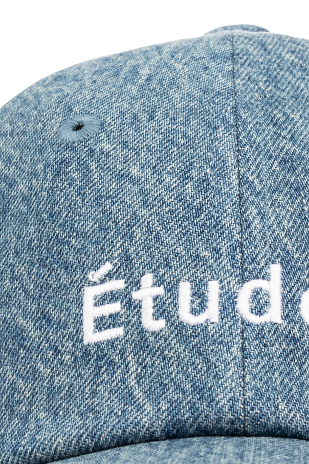 Etudes Jeansowa czapka z daszkiem