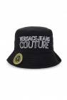 Versace Jeans Couture BLACK Hat with logo