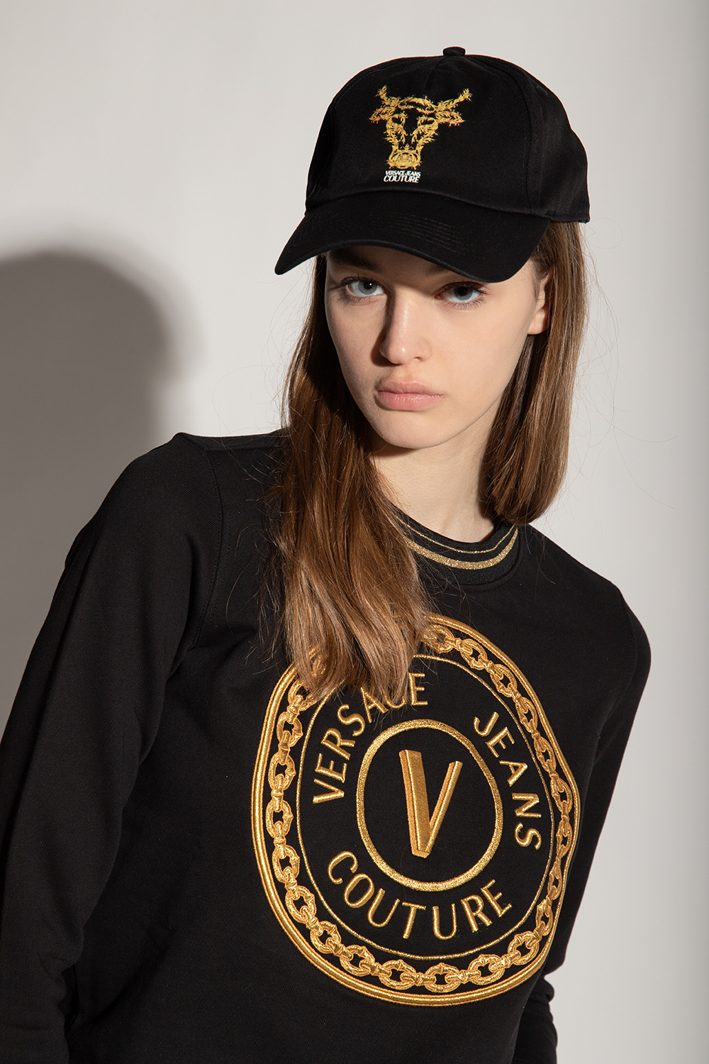 Black Baseball cap Versace Jeans Couture - Vitkac GB